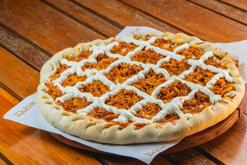 BBQ Chicken Deluxe Pizza